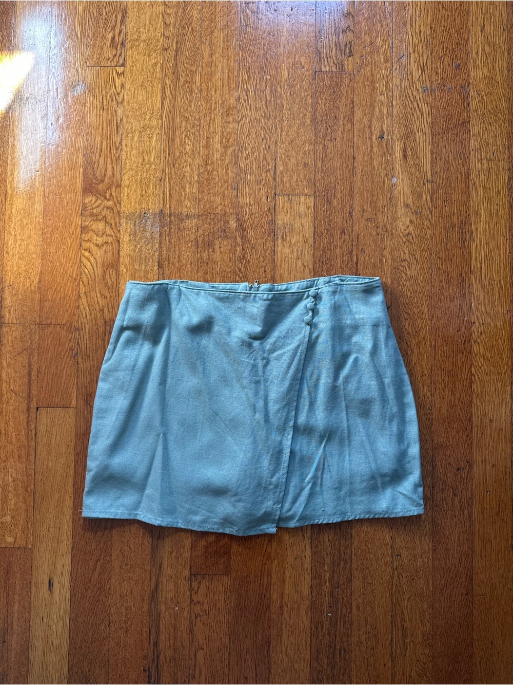 Sage green Women's Mini Skirt